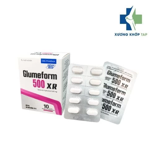 Glumeform 500 XR - Điều trị đái tháo đường týp 2 ở người lớn